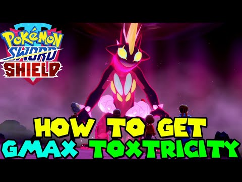 How to get GMAX TOXTRICITY in Pokemon Sword & Shield - LIMITED TIME EVENT