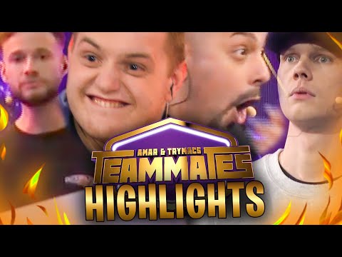 🔥🤩CHAMPION & MVP bei TEAMMATES! | Show HIGHLIGHTS mit @AmarOfficial @unsympathischtv @inscope21
