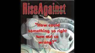 [Lyrics] Rise Against - 1000 Good Intentions