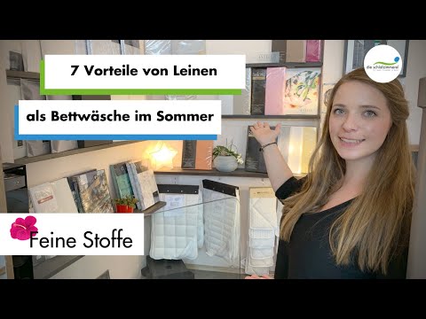 7 Vorteile von Leinen | Sommerbettwäsche