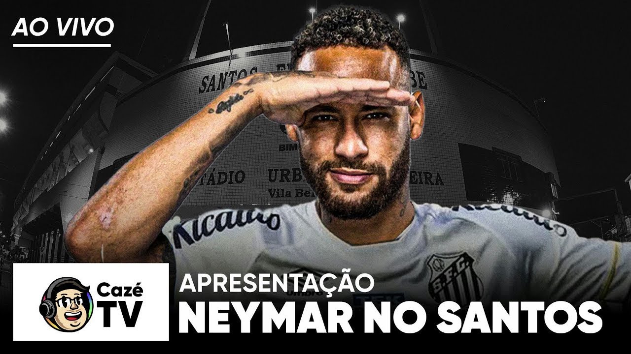 AO VIVO: NEYDAY | APRESENTAÇÃO OFICIAL DE NEYMAR NO SANTOS | NEYMAR'S PRESENTATION IN SANTOS