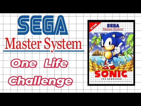 Master System One Life Challenge Sonic the Hedgehog 