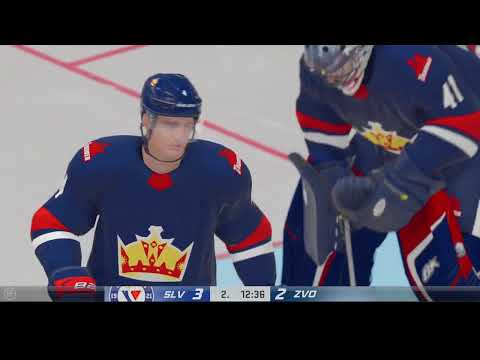 NHL™ 22     Tipos Extraliga   36.kolo     HKM Zvolen - HC Slovan Bratislava