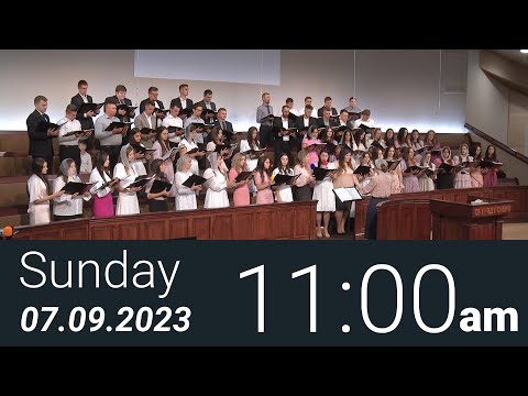 07/09/2023 Sunday 11am - Full Service