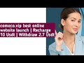 cameco.vip best online website launch | Recharge 10 Usdt | Withdraw 2.7 Usdt