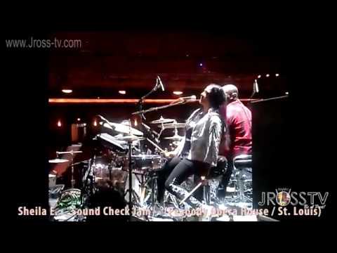 James Ross @ Sheila E. - "Sound Check Jam" - www.Jross-tv.com (St. Louis)