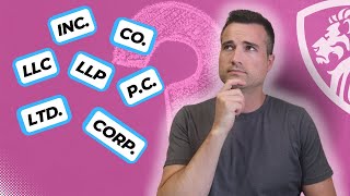 The difference between Inc., Ltd., Corp., LLP, and LLC