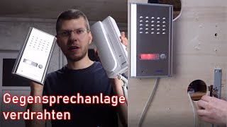 Gegensprecheinrichtung verdrahten! ElektroM