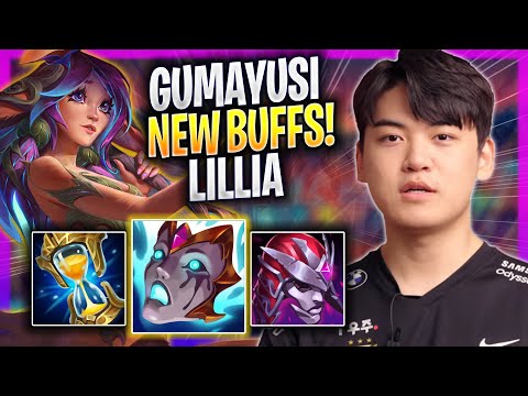GUMAYUSI TRIES LILLIA WITH NEW BUFFS! - T1 Gumayusi Plays Lillia JUNGLE vs Hecarim! | Season 2023