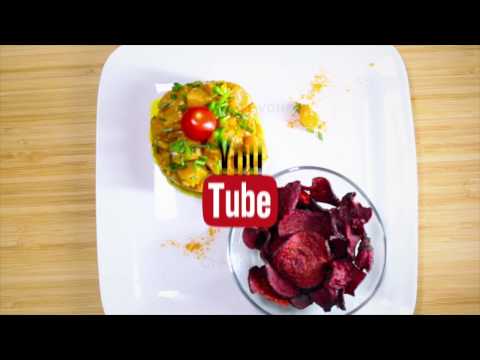 Tartare au saumon chips de Taro