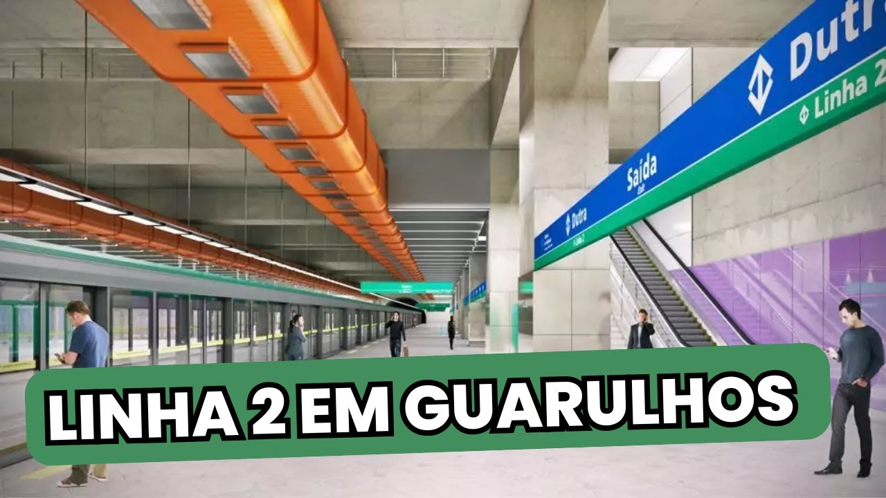 LINHA 2-VERDE ATÉ GUARULHOS: TERRENOS SÃO DEMOLIDOS