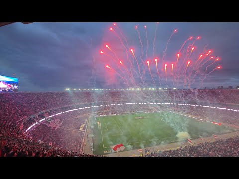 "✅️Recibimiento River vs Sarmiento | 2025" Barra: Los Borrachos del Tablón &bull; Club: River Plate