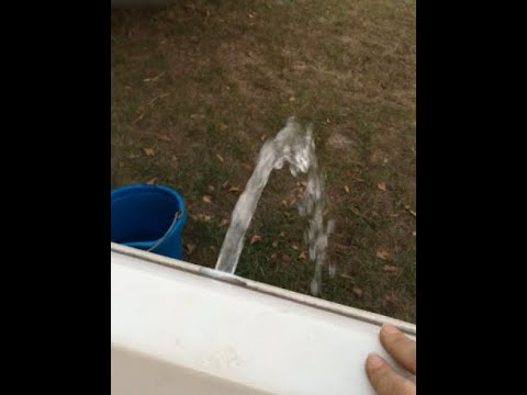 Fixing live well and pump hoses