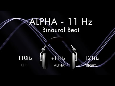 Day Dream on The Alpha Wave - 1hr Pure Binaural Beat Session at ~(11Hz)~ Intervals