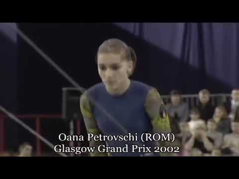 Oana Petrovski. ROU. 2002 Glasgow Grand Prix World Cup. EF UB. (1st)