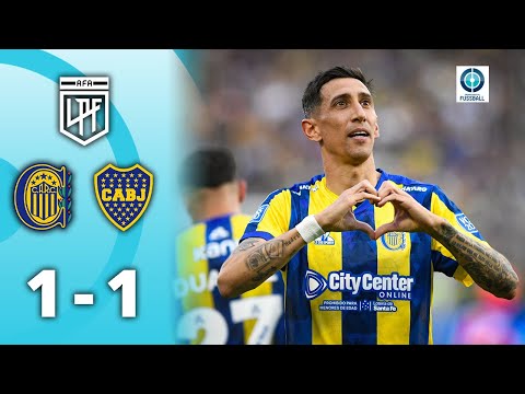 Direktes Eckballtor! Di Maria zaubert weiter für Rosario | CA Rosario Central - Boca Juniors