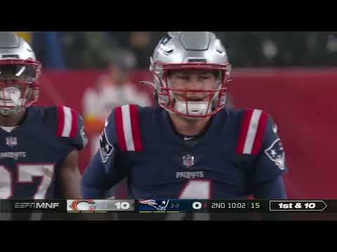 Mac Jones gets benched & Bailey Zappe leads perfect touchdown drive