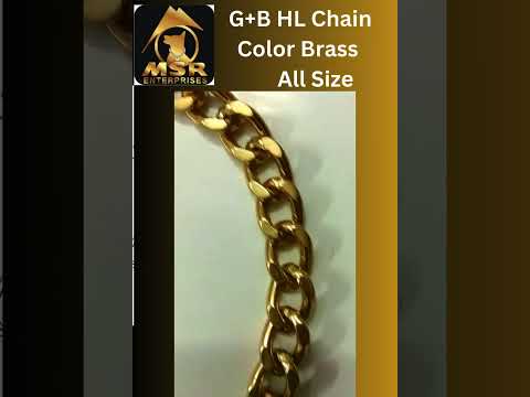 Brass Color G+B & HL 2 / 2.5 / 3 Feet