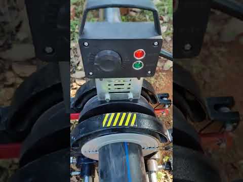 Electric single phase polymold hdpe pipe welding machine man...
