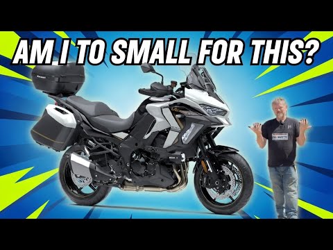 Kleiner Mann. Großes Motorrad! Die neue Kawasaki Versys 1100 (Modelljahr 2026).