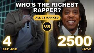 I Ranked the 75 Richest Rappers Alive (Poorest to Richest)