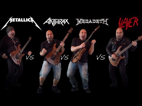 The Big 4  (Guitar Riffs Battle)