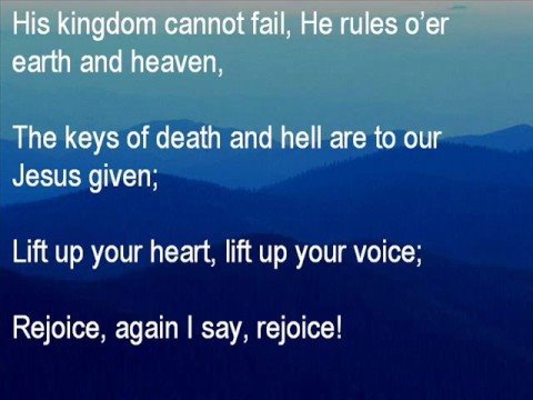 Rejoice the Lord is King