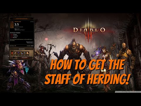Diablo 3 Season 28 - How To Get the Staff of Herding!