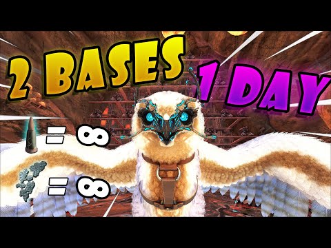 RAIDING 2 ENEMY Bases Within 1 DAY - ARK