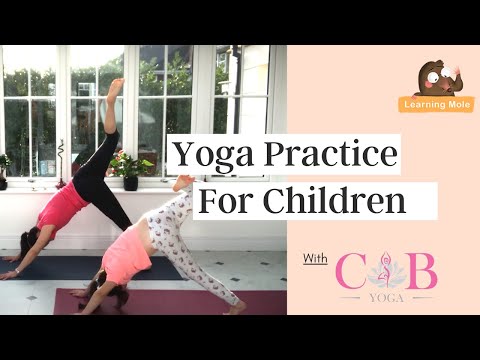 Yoga Practice for Kids - Kids Yoga - Kids Yoga Classes - Yoga lessons for kids - Children's Yoga