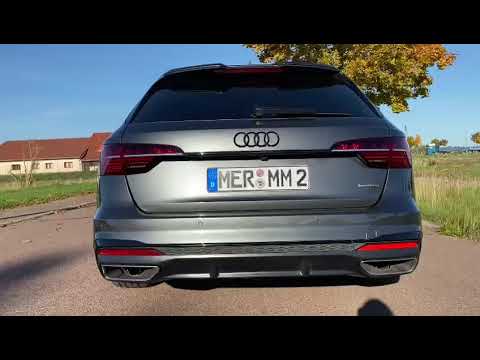A4 B9 Facelift 45 TFSi Edition One mit Bastuck Abgasanlage und Racechip