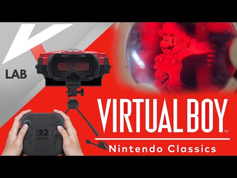 This is how the Virtual Boy games will look on the Switch 2!