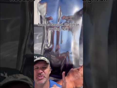 The BEST Chrome Spray?? #painting #mechanic #cars