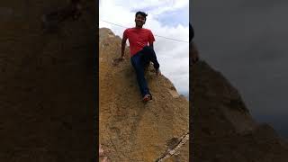 preview picture of video 'Avalabetta top rock climbing'