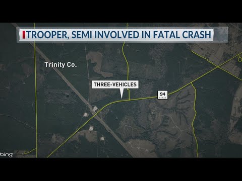 East Texas woman killed in fiery head-on 18-wheeler crash that involved a DPS trooper's patrol car