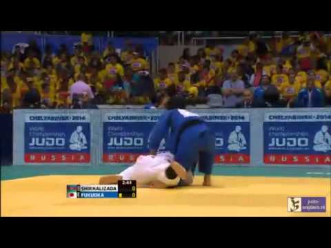 Judo 2013 World Championships Rio de Janeiro: Shikhalizada (AZE) - Fukuoka (JPN) [-66kg] rep