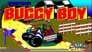 [Amstrad CPC] Buggy Boy - Longplay