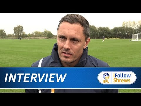 INTERVIEW | Paul Hurst pre Bristol Rovers - Town TV