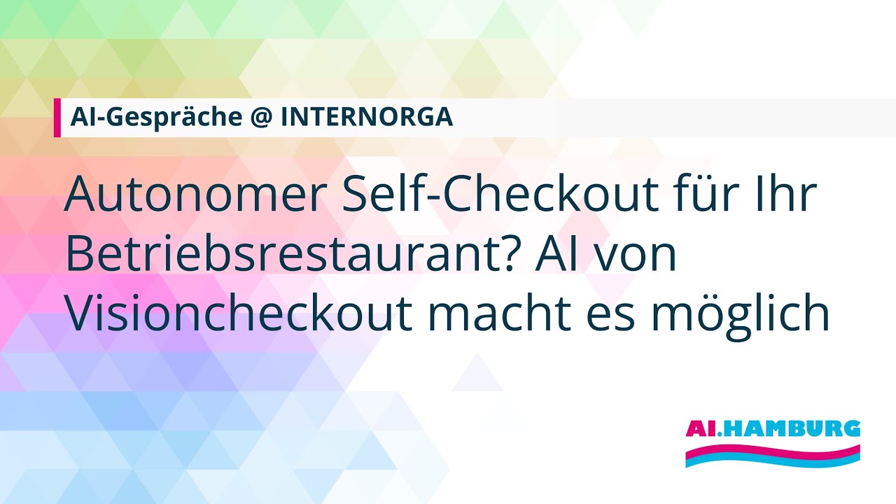 Autonomer Self-Checkout für Ihr Betriebsrestaurant? AI von Visioncheckout macht es möglich