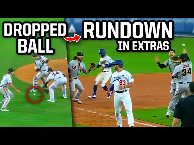 Multiple Giants errors lead to Mookie Betts base running blunder, a breakdown