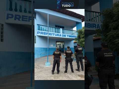 PF CUMPRE MANDADOS CONTRA FRAUDE EM LICITAÇÃO NA PREFEITURA DE TIMBIRAS