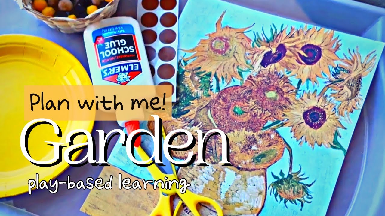 Planning preschool activities for the GARDEN theme and Mother’s Day