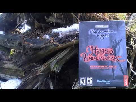 Neverwinter Nights Hordes of the Underdark Unboxing (PC) ENGLISH