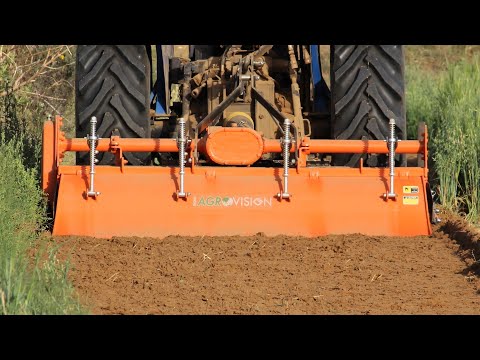 Agrovision mild steel rotary tiller - hd series 125, for far...