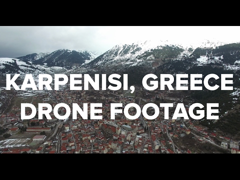 Karpenisi, Greece in 4K!