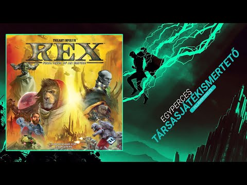 #229. Rex: Final Days of an Empire | Egyperces társasjátékismertető - Game-Obscura