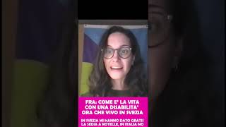 Il nomenclatore non è aggiornato in Italia ma in Svezia ho avuto gratis la sedia a rotelle