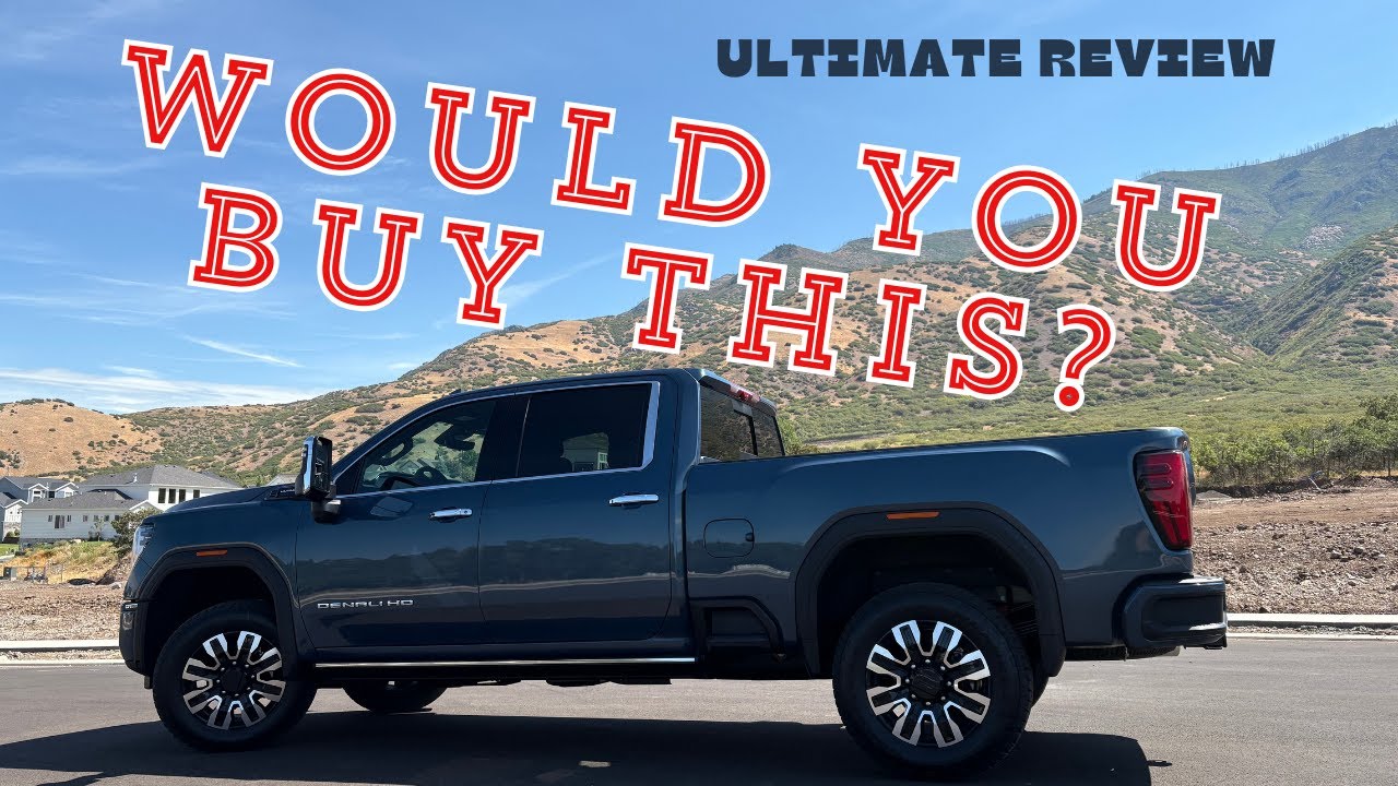 GMC Sierra 3500HD Denali Ultimate Test Drive: Best Diesel ...