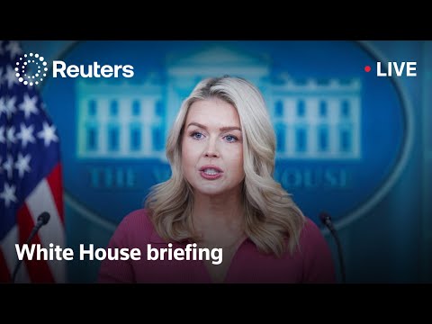 LIVE: White House briefing with Karoline Leavitt