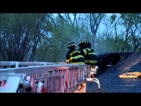 Arlington MA - 2 Alarm Fire - 40 Dudley St - 4-22-12